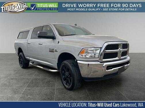 Bright Silver Metallic Clearcoat 2016 RAM 2500 SLT