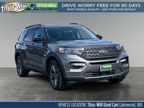 Carbonized Gray Metallic 2023 Ford Explorer XLT