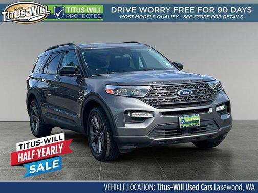 Carbonized Gray Metallic 2023 Ford Explorer XLT