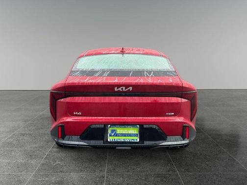 Currant Red 2025 Kia K4 GT-Line Turbo