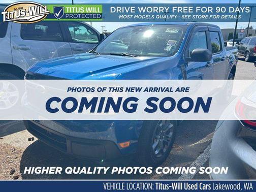 Atlas Blue Metallic 2024 Ford Maverick XLT