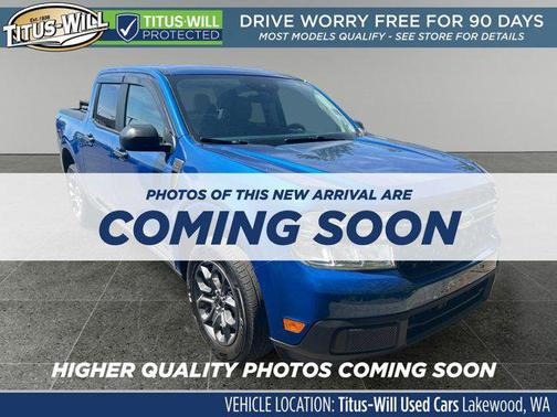 Atlas Blue Metallic 2024 Ford Maverick XLT