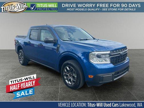 Atlas Blue Metallic 2024 Ford Maverick XLT