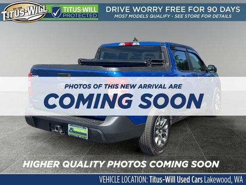 Atlas Blue Metallic 2024 Ford Maverick XLT