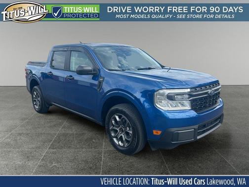 Atlas Blue Metallic 2024 Ford Maverick XLT
