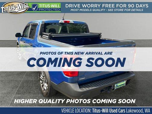 Atlas Blue Metallic 2024 Ford Maverick XLT