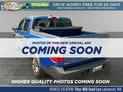 Atlas Blue Metallic 2024 Ford Maverick XLT