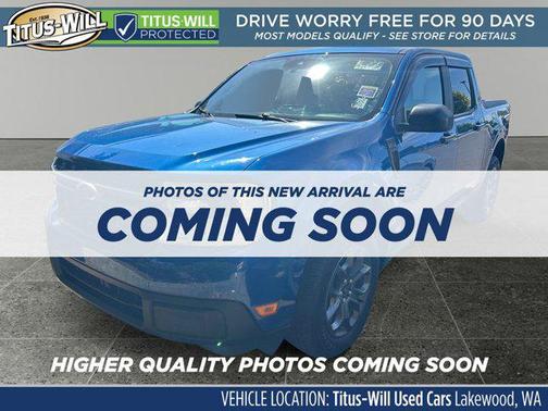 Atlas Blue Metallic 2024 Ford Maverick XLT