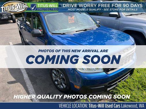 Atlas Blue Metallic 2024 Ford Maverick XLT