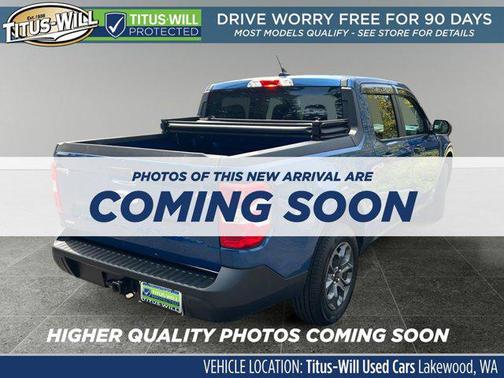 Atlas Blue Metallic 2024 Ford Maverick XLT