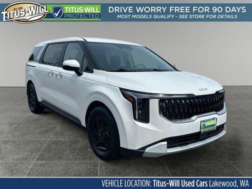 Snow White Pearl 2025 Kia Carnival LXS