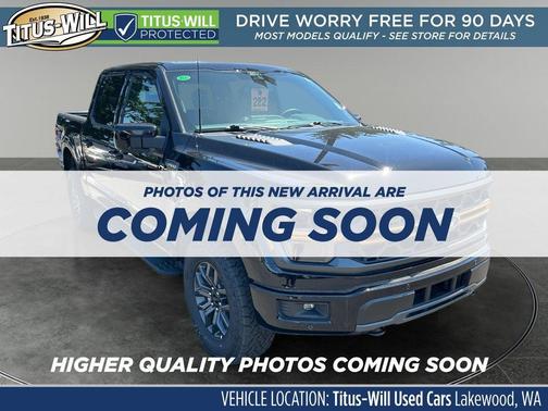 Agate Black Metallic 2026 Ford F-150 Tremor