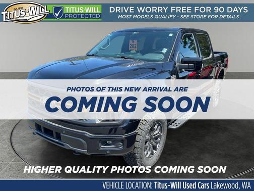 Agate Black Metallic 2026 Ford F-150 Tremor