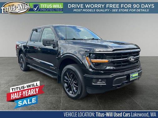 Agate Black Metallic 2024 Ford F-150 XLT