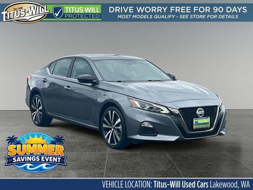 Gun Metallic 2021 Nissan Altima SR Intelligent AWD