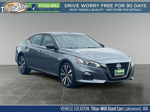 Gun Metallic 2021 Nissan Altima SR Intelligent AWD