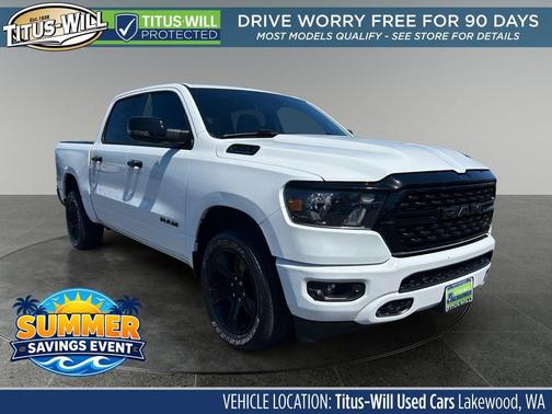 Bright White Clearcoat 2023 RAM 1500 Big Horn/Lone Star