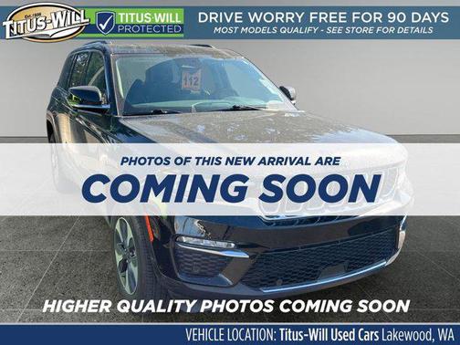 Diamond Black Crystal Pearlcoat 2022 Jeep Grand Cherokee 4xe Base