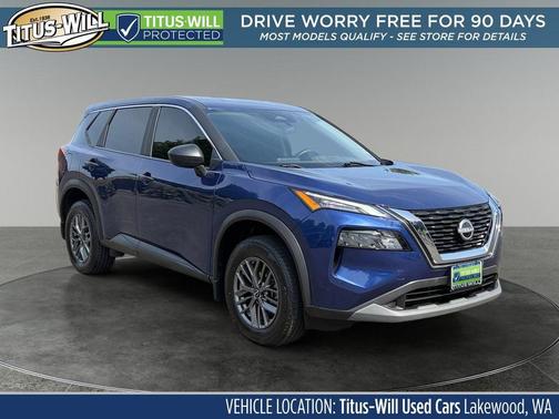 Caspian Blue Metallic 2023 Nissan Rogue S