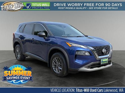 Caspian Blue Metallic 2023 Nissan Rogue S