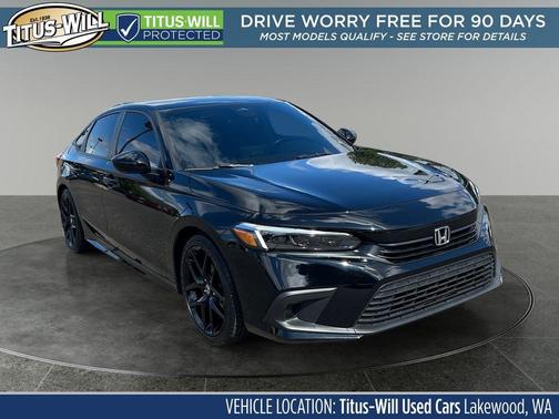 Crystal Black Pearl 2024 Honda Civic Sport