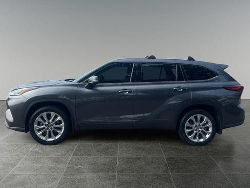 Magnetic Gray Metallic 2023 Toyota Highlander Hybrid Limited