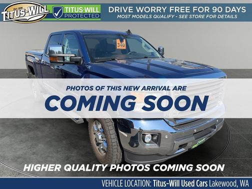 Stone Blue Metallic 2016 GMC Sierra 2500 SLT
