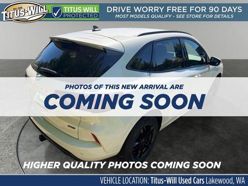 STAR WHITE METALLIC TRI-COAT 2024 Ford Escape ST-Line Select