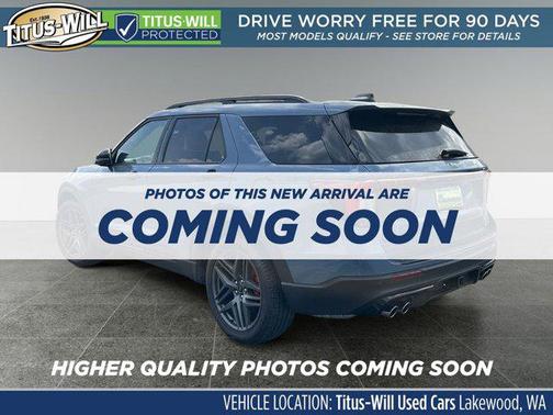 Vapor Blue 2025 Ford Explorer ST