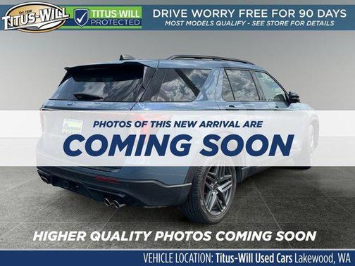 Vapor Blue 2025 Ford Explorer ST