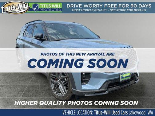 Vapor Blue 2025 Ford Explorer ST