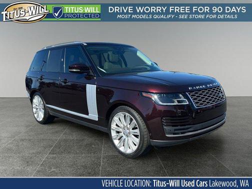 2020 Land Rover Range Rover 3.0L V6 Supercharged HSE