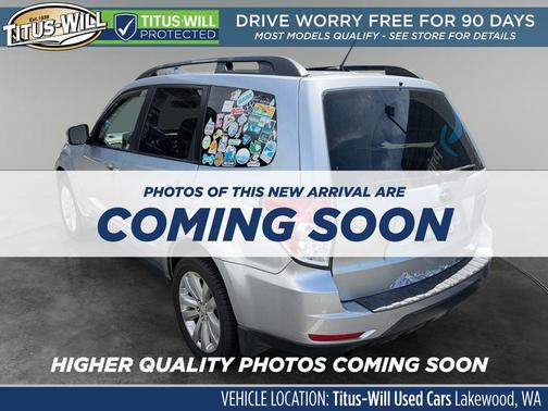 Ice Silver Metallic 2012 Subaru Forester 2.5X Premium