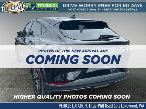 Shadow Black 2025 Ford Mustang Mach-E Premium