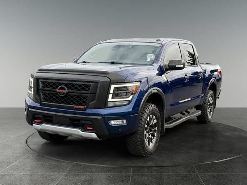 Deep Blue Pearl Metallic 2021 Nissan Titan PRO-4X