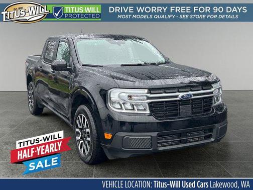 Shadow Black 2024 Ford Maverick Lariat