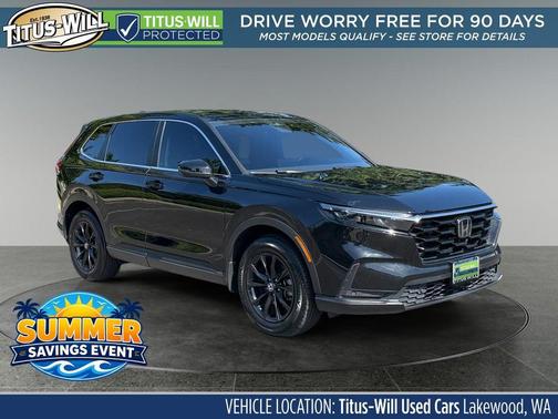 Crystal Black Pearl 2024 Honda CR-V EX-L AWD