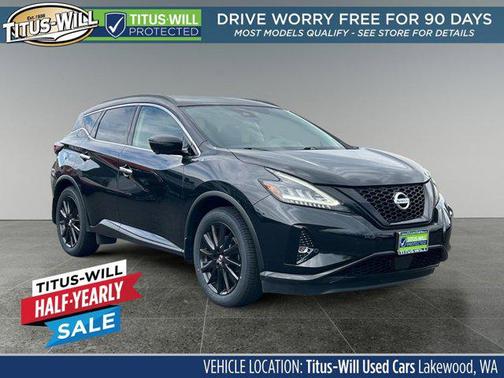 Magnetic Black Pearl 2021 Nissan Murano SL Intelligent AWD