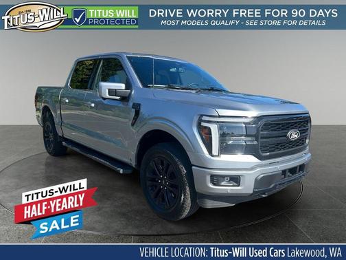 Silver Metallic 2025 Ford F-150 Lariat