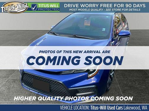 2020 Toyota Corolla XSE