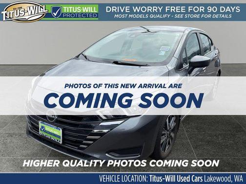 Gun Metallic 2023 Nissan Versa 1.6 SV