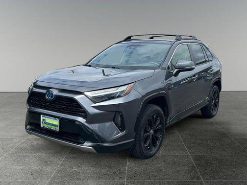 Magnetic Gray Metallic 2022 Toyota RAV4 Hybrid SE