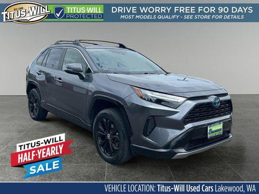 Magnetic Gray Metallic 2022 Toyota RAV4 Hybrid SE