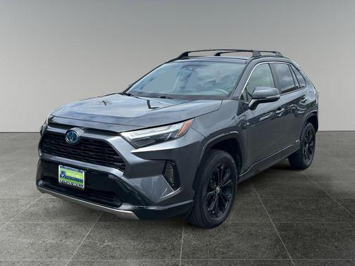 Magnetic Gray Metallic 2022 Toyota RAV4 Hybrid SE