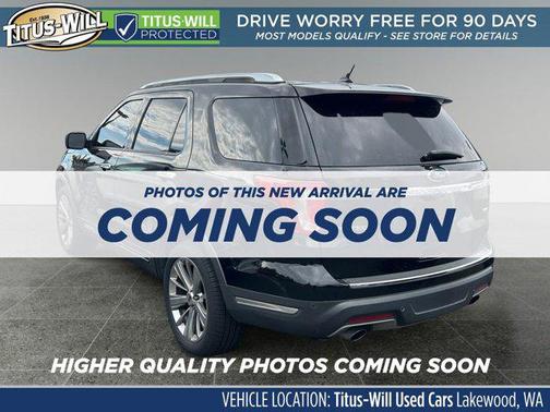 Shadow Black 2018 Ford Explorer Limited