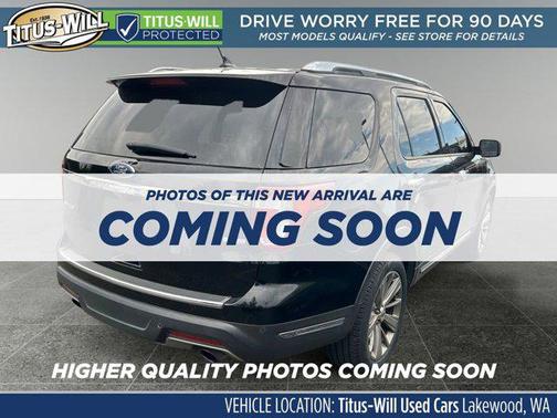 Shadow Black 2018 Ford Explorer Limited