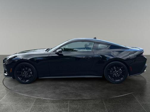 Shadow Black 2025 Ford Mustang EcoBoost Premium