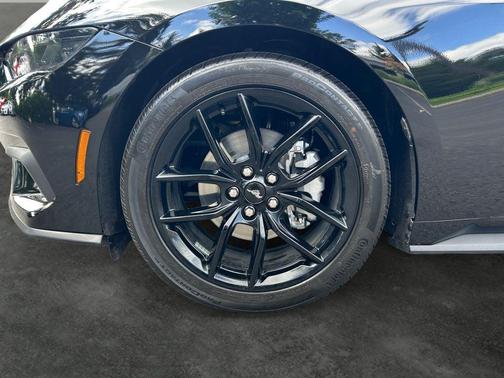 Shadow Black 2025 Ford Mustang EcoBoost Premium