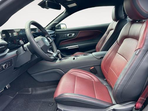 Shadow Black 2025 Ford Mustang EcoBoost Premium