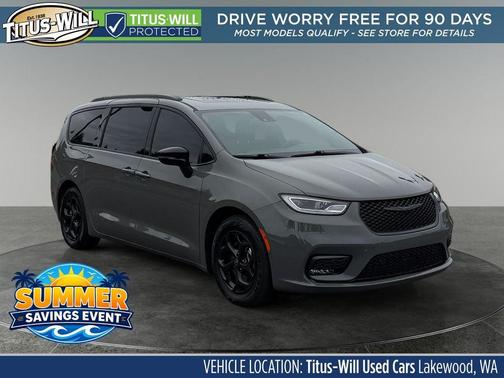 Ceramic Gray Clearcoat 2025 Chrysler Pacifica Hybrid Premium S Appearance Pkg